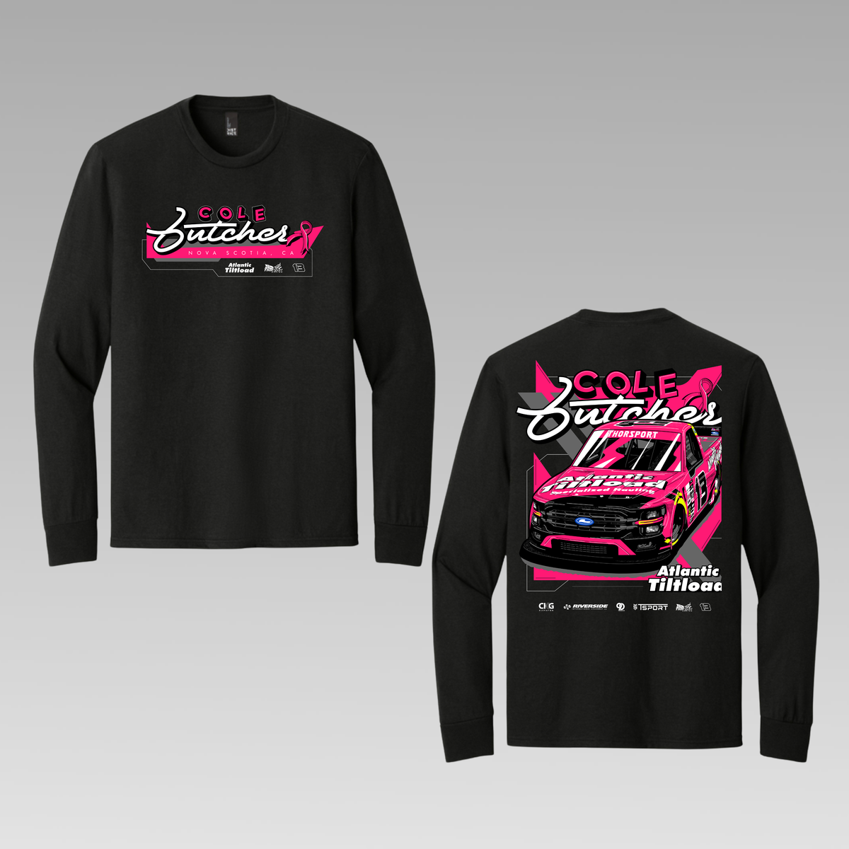 Cole Butcher Breast Cancer Awareness Long Sleeve Shirt – Adult | PRE-ORDER