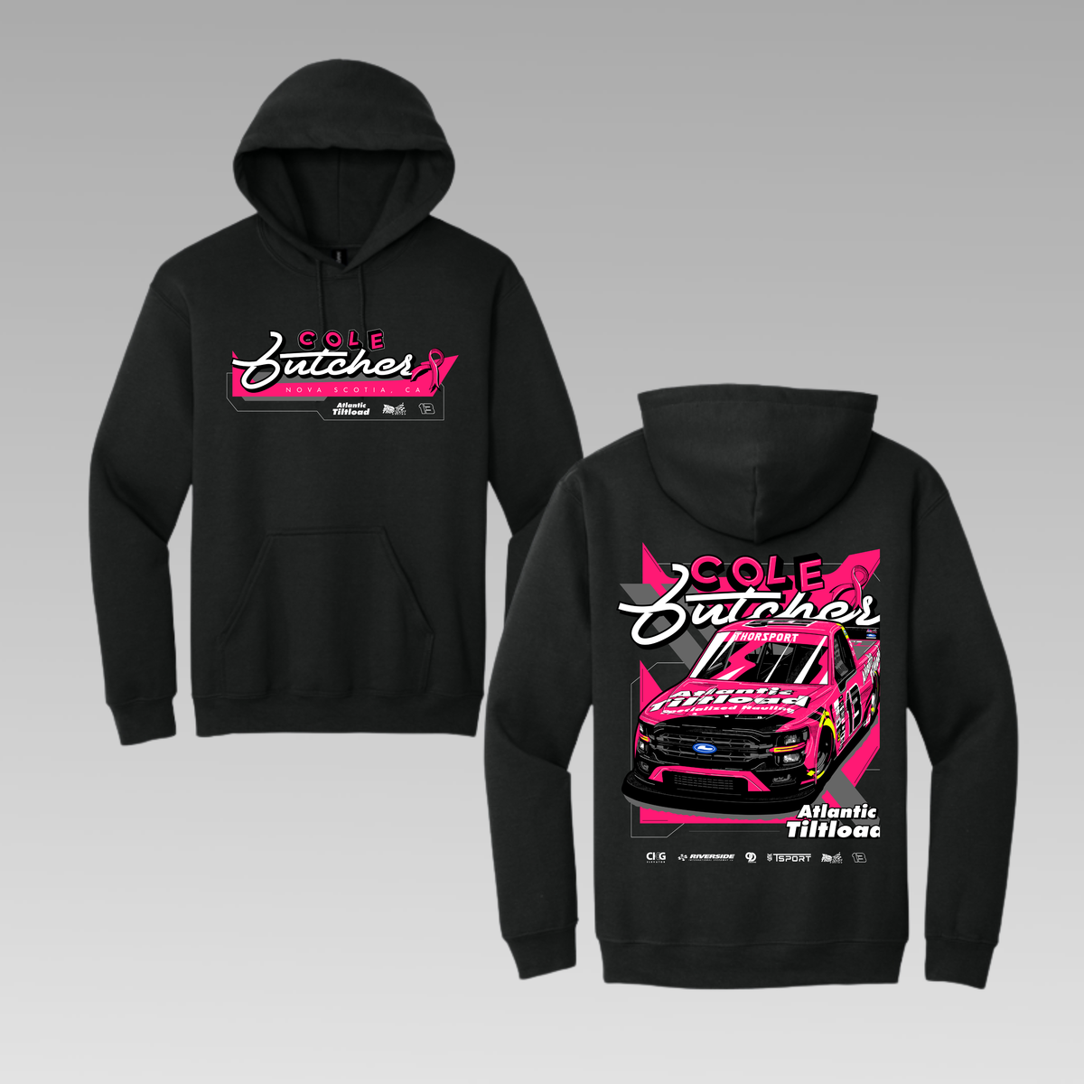 Cole Butcher Breast Cancer Awareness Hoodie – Adult | PRE-ORDER